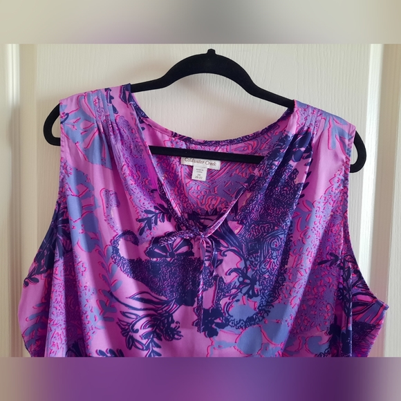 Coldwater Creek Silky Tank - Picture 3 of 9